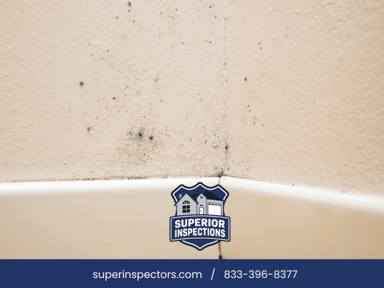 Visible mold growth caused by high humidity in Florida home