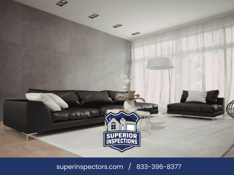 Superior Inspections living room interior - Jacksonville, FL